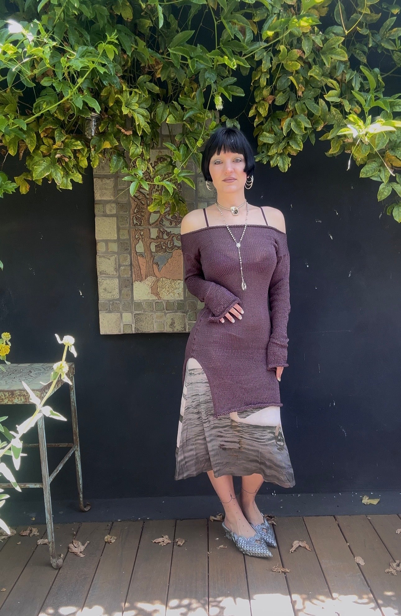 Sequana Long Sleeve Tunic Mini Dress
