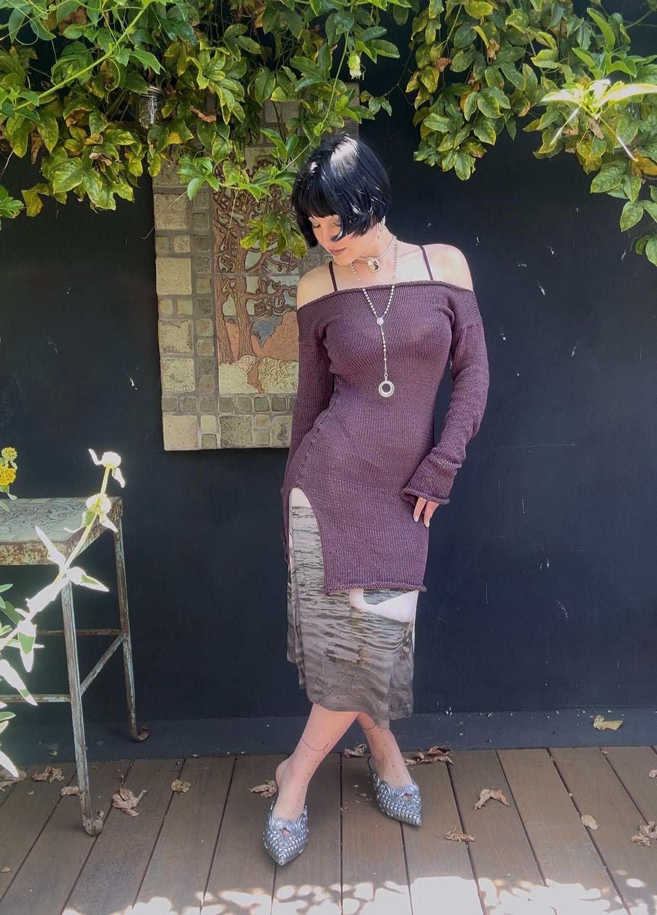 Sequana Long Sleeve Tunic Mini Dress