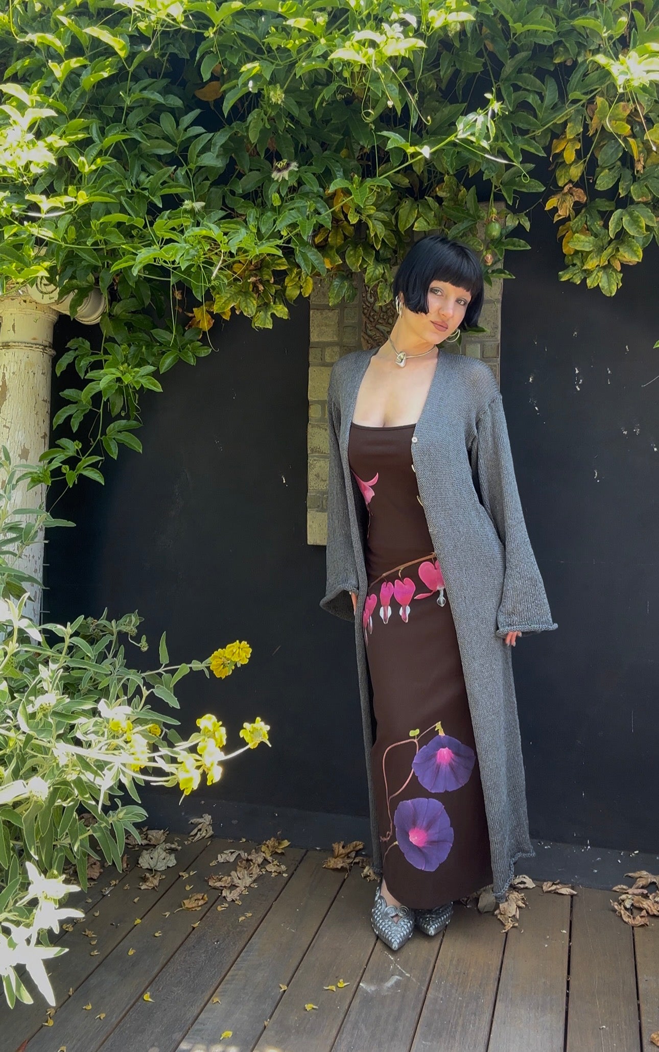 Locusta Knit Long Sleeve Cardigan Knitting Pattern