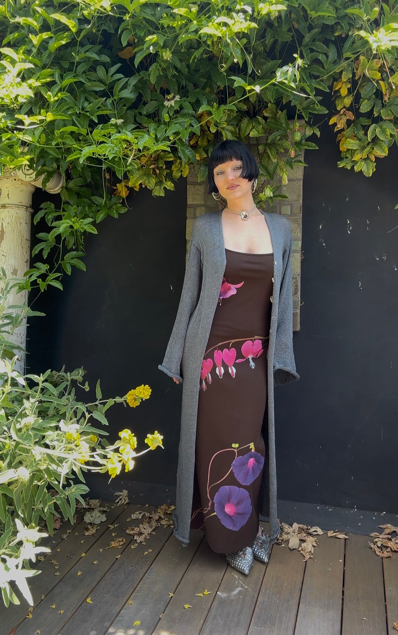 Locusta Knit Long Sleeve Cardigan Knitting Pattern