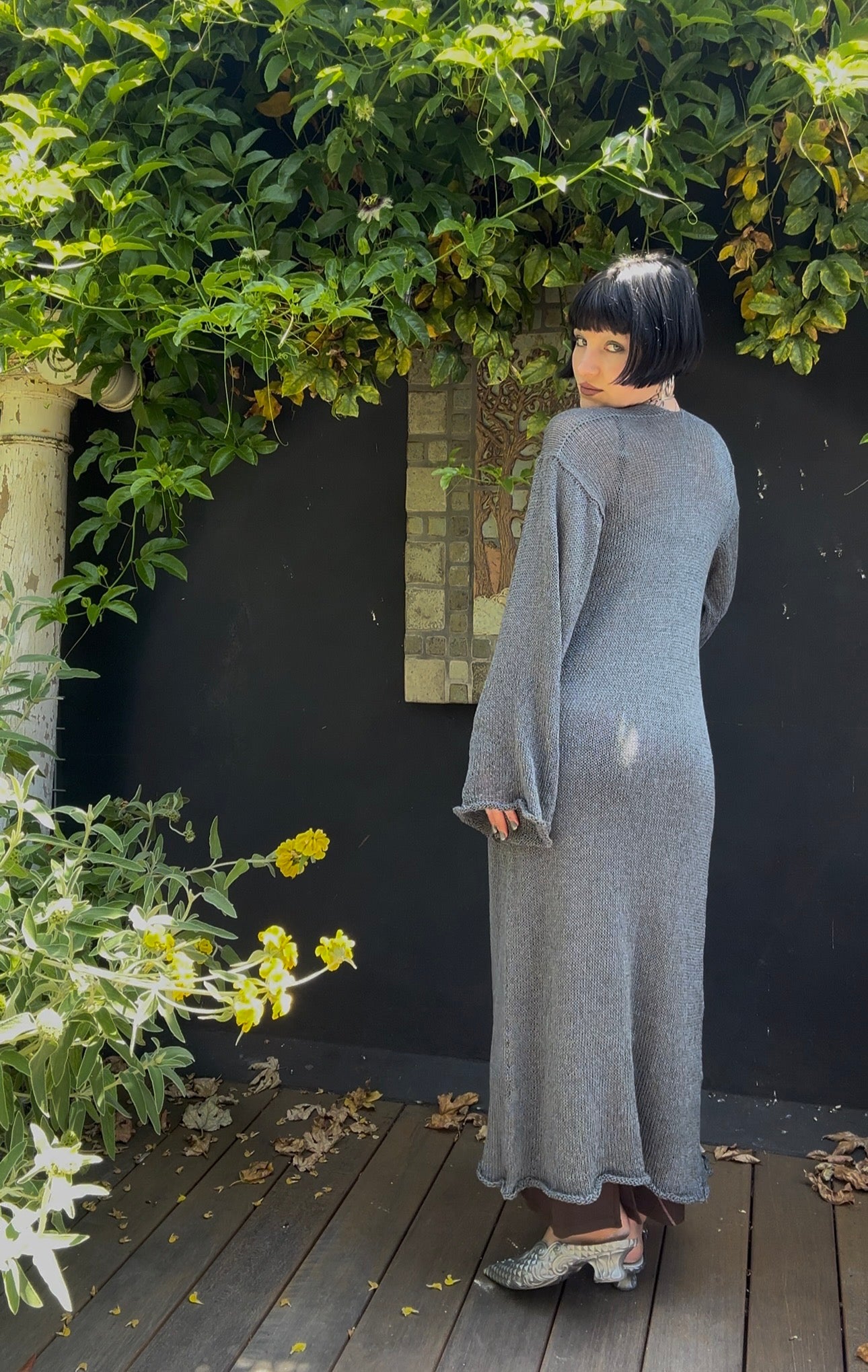 Locusta Knit Long Sleeve Cardigan Knitting Pattern