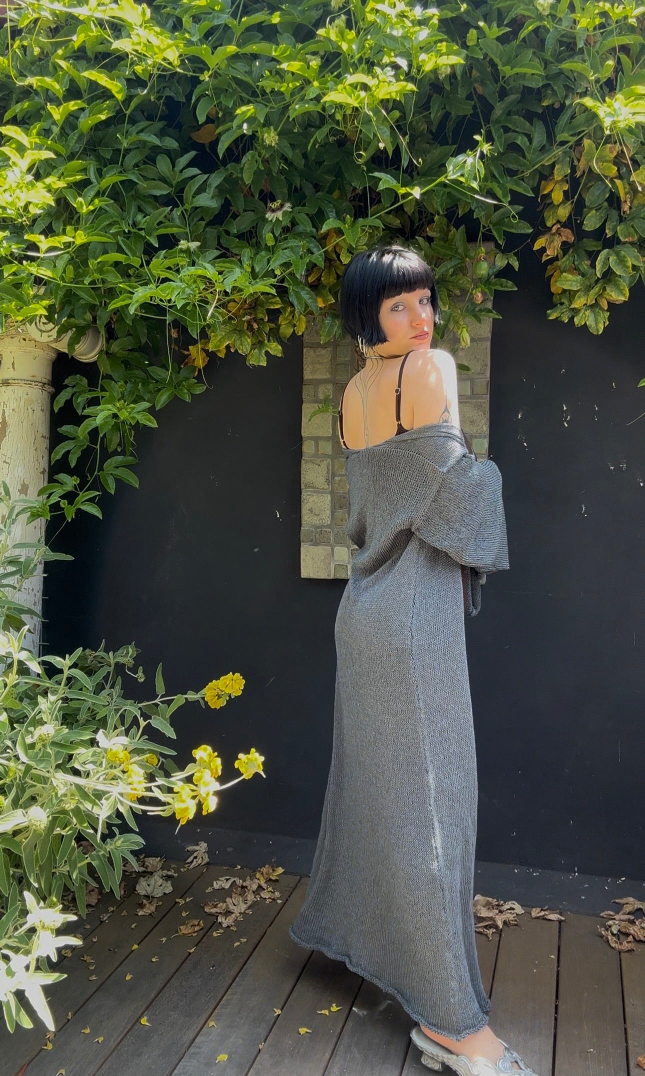 Locusta Knit Long Sleeve Cardigan Knitting Pattern
