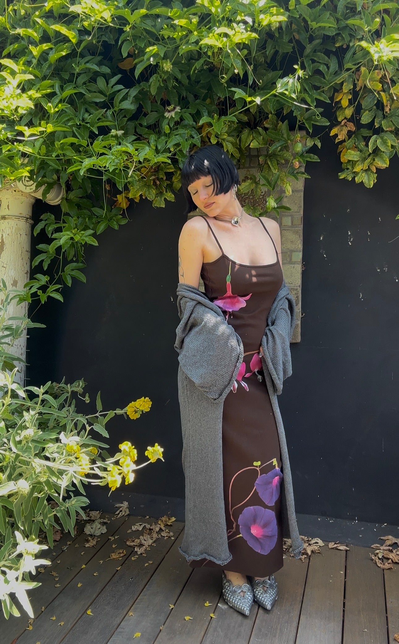 Locusta Knit Long Sleeve Cardigan Knitting Pattern