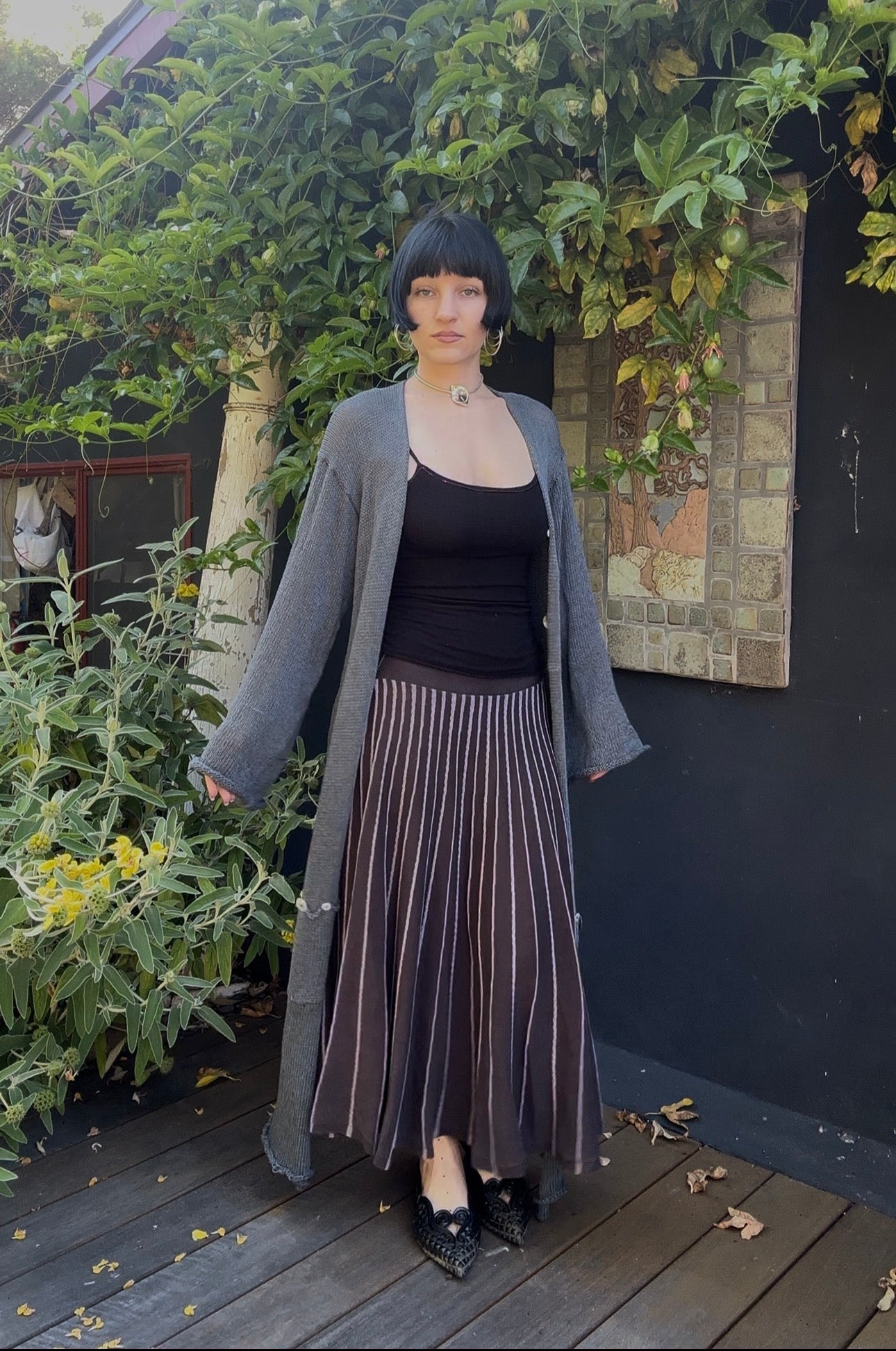 Hestia Knit Long Sleeve Cardigan Knitting Pattern