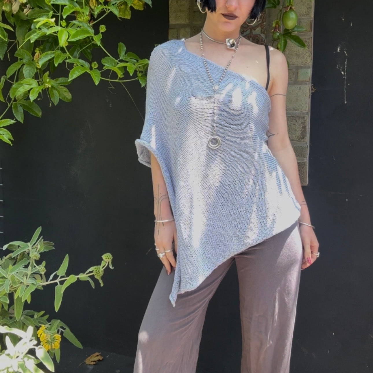 Aether Knit Poncho *