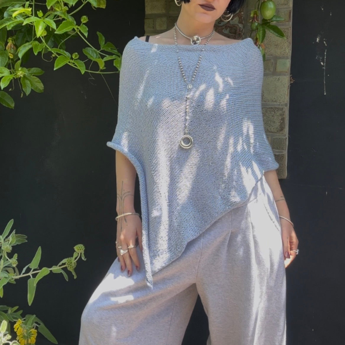 Aether Knit Poncho *