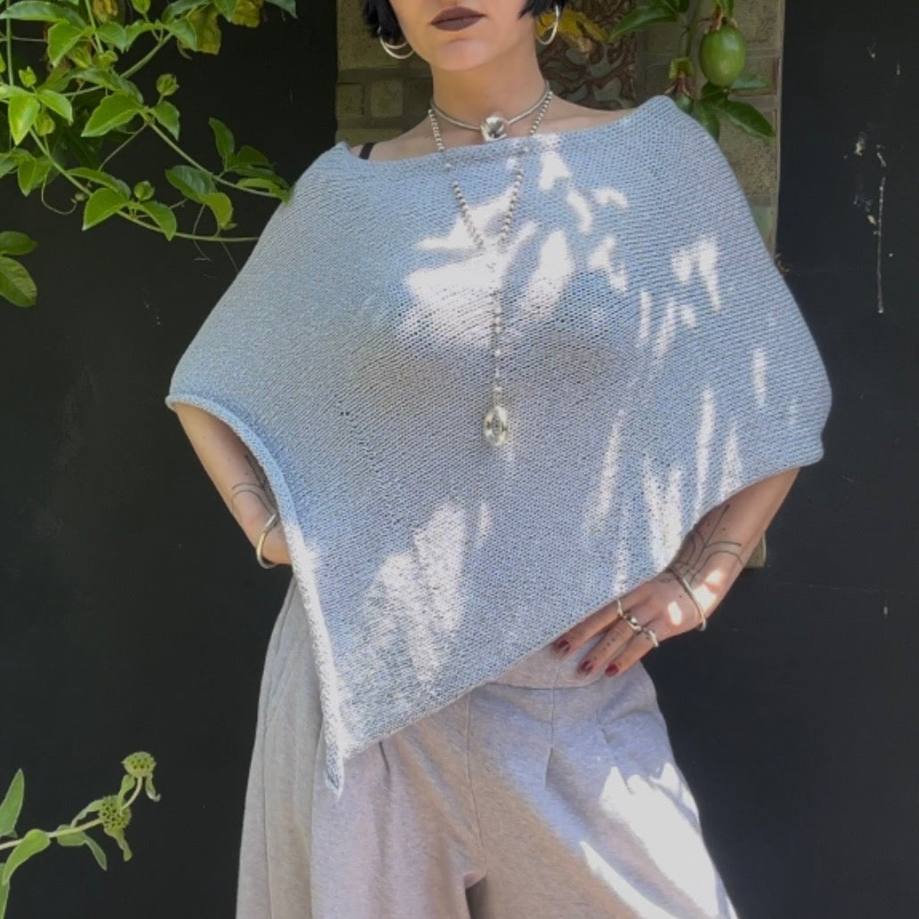 Aether Knit Poncho *