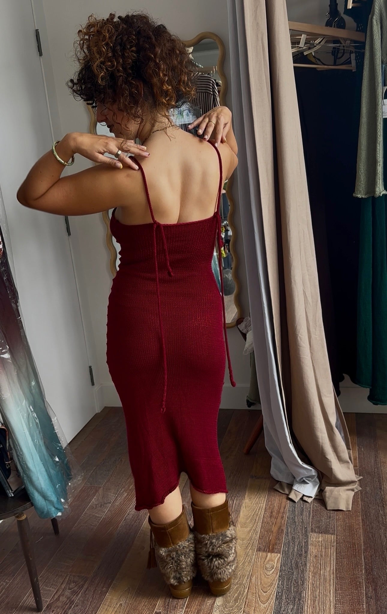 Florella Knit Slip Dress