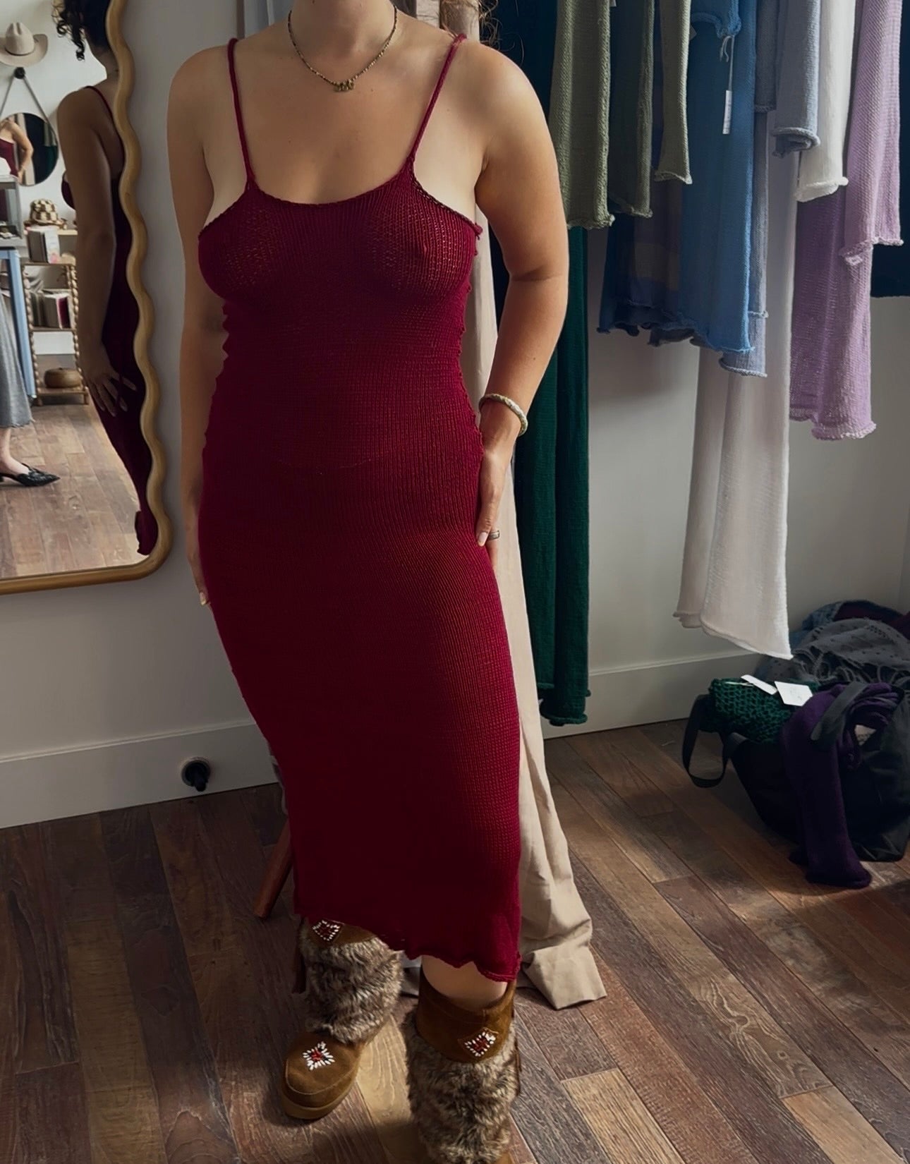 Florella Knit Slip Dress