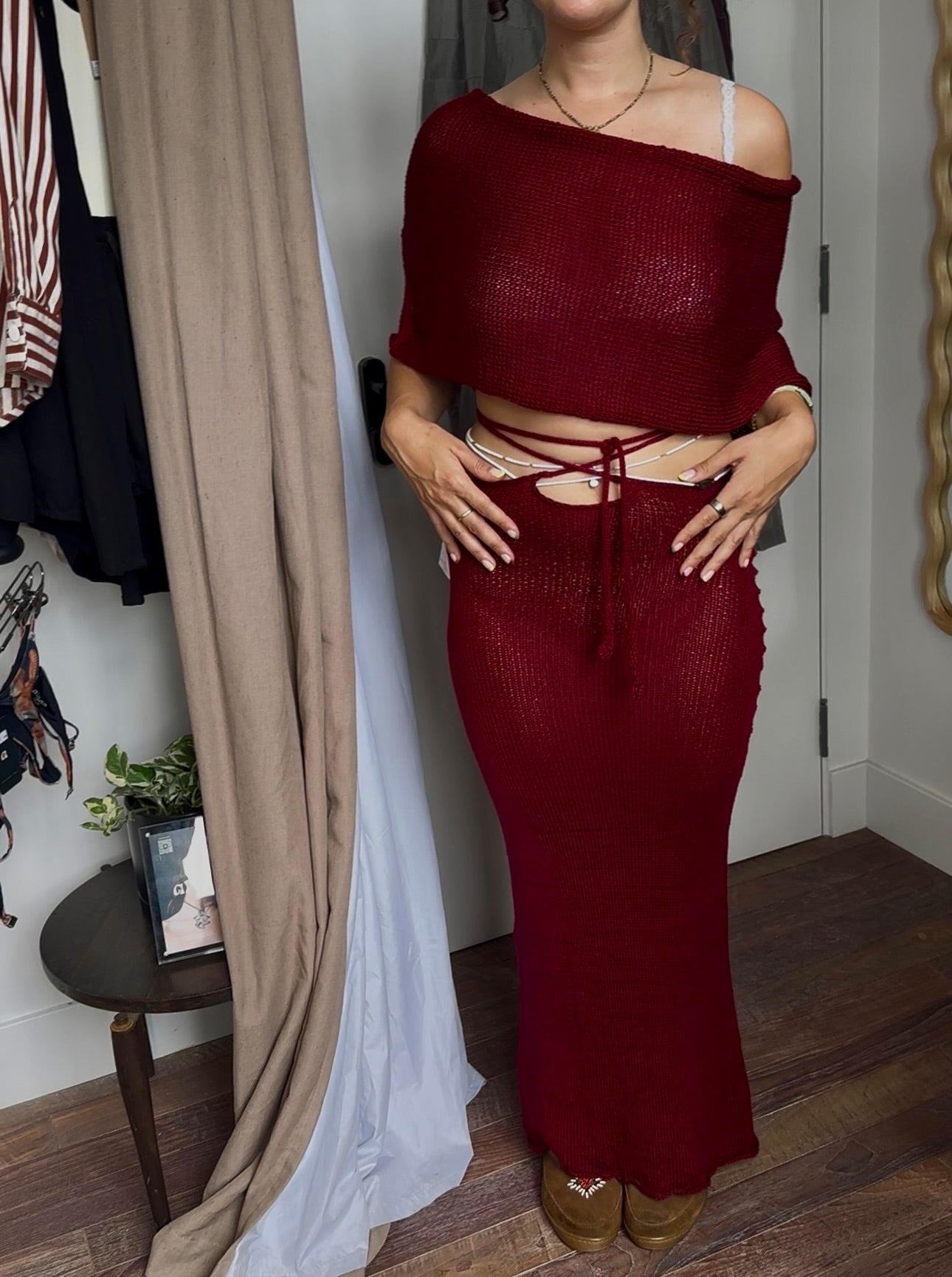 Florella Knit Slip Dress