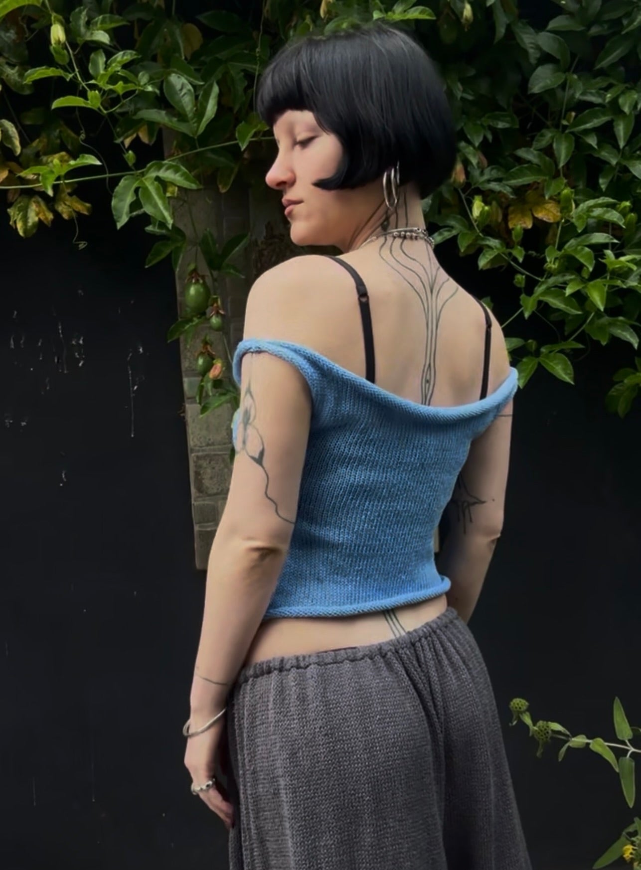 Batesia Knit Crop Top *