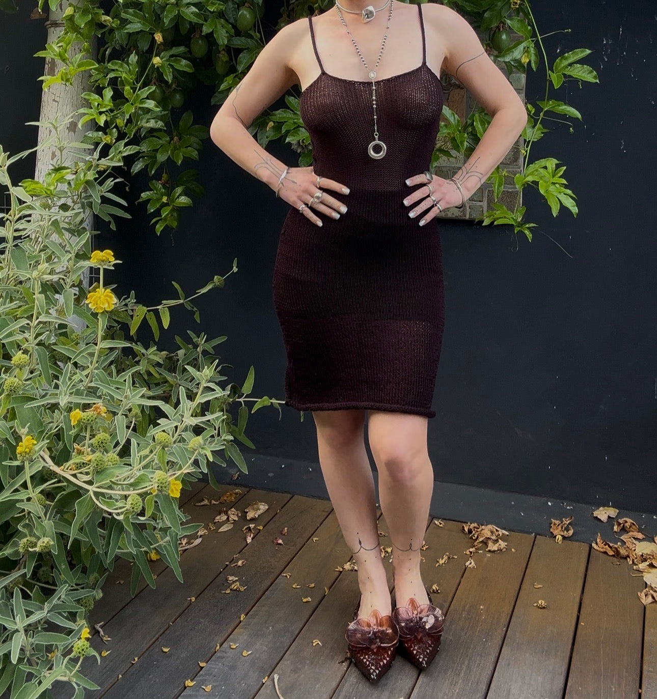 Daphne Knit Slip Dress