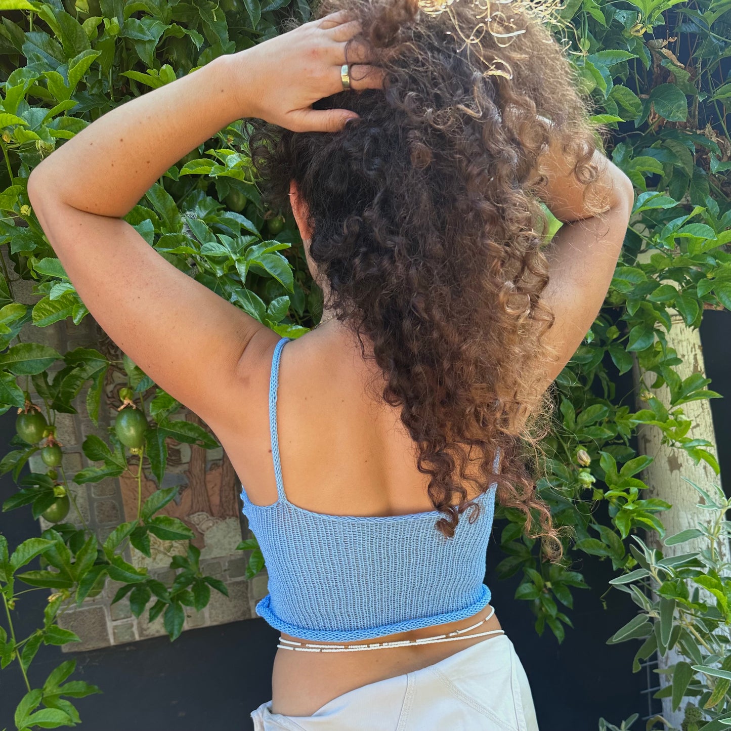 Khione Crop Top Knitting Pattern