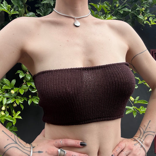 Agate Knit Bandeau Bralette Knitting Pattern