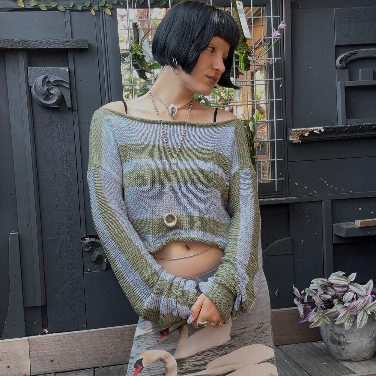Silva Striped Knit Sweater *