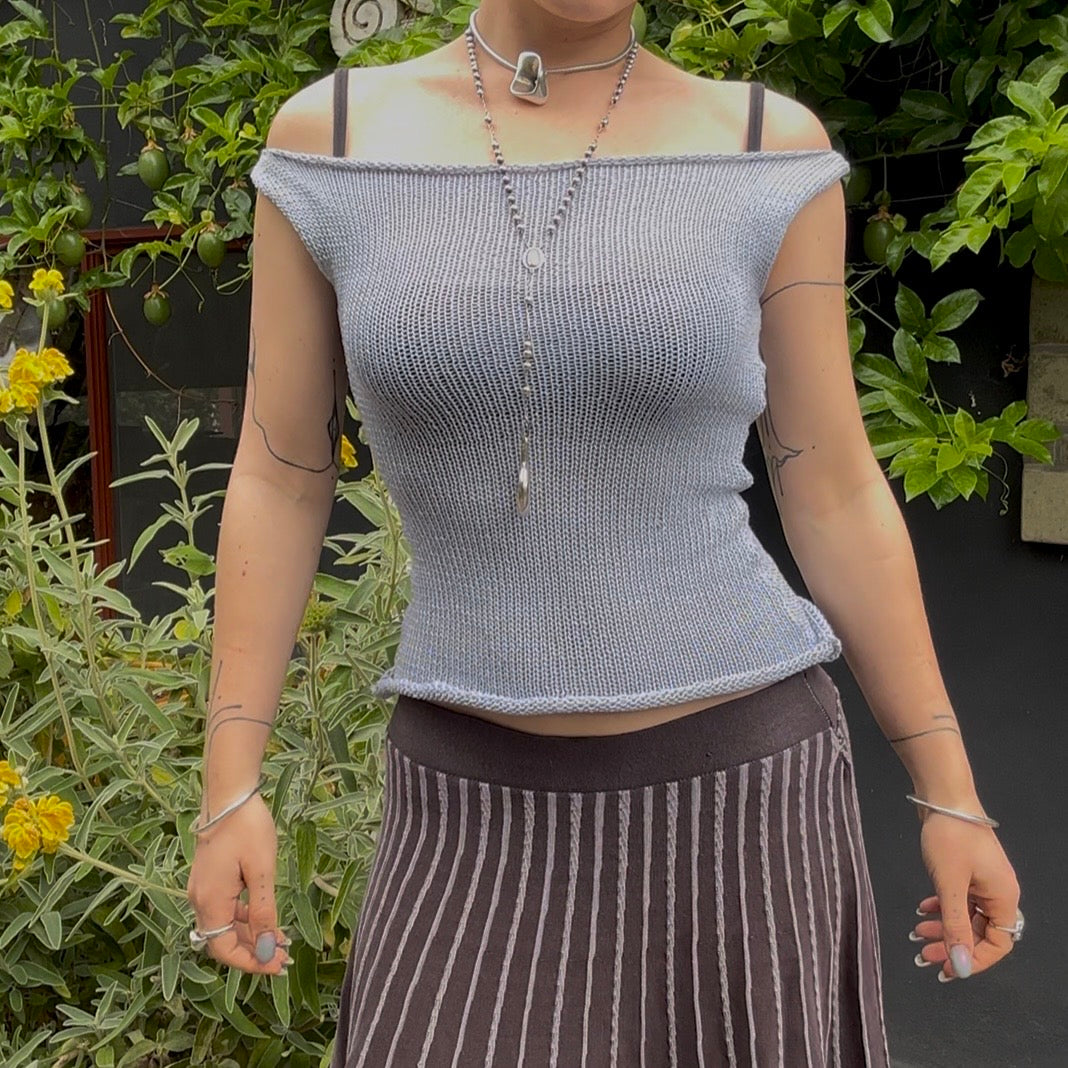 Hyad Sleeveless Top Knitting Pattern
