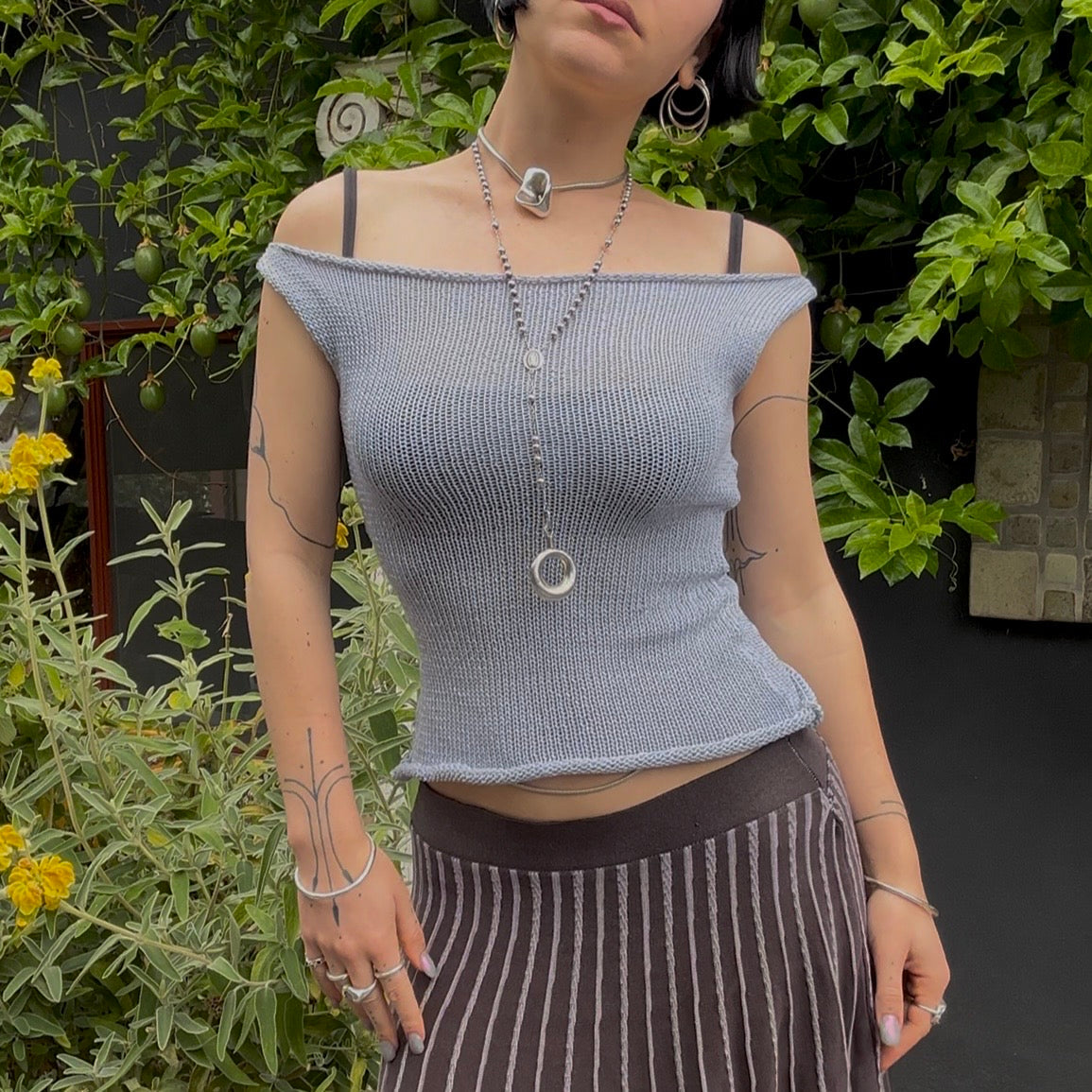 Hyad Sleeveless Top Knitting Pattern