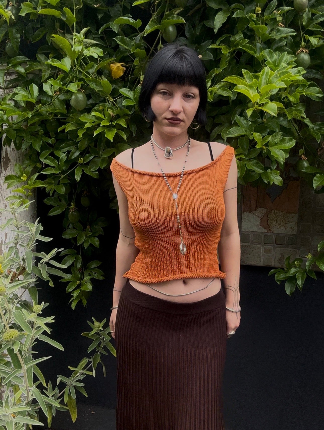 Fucula Sleeveless Top Knitting Pattern