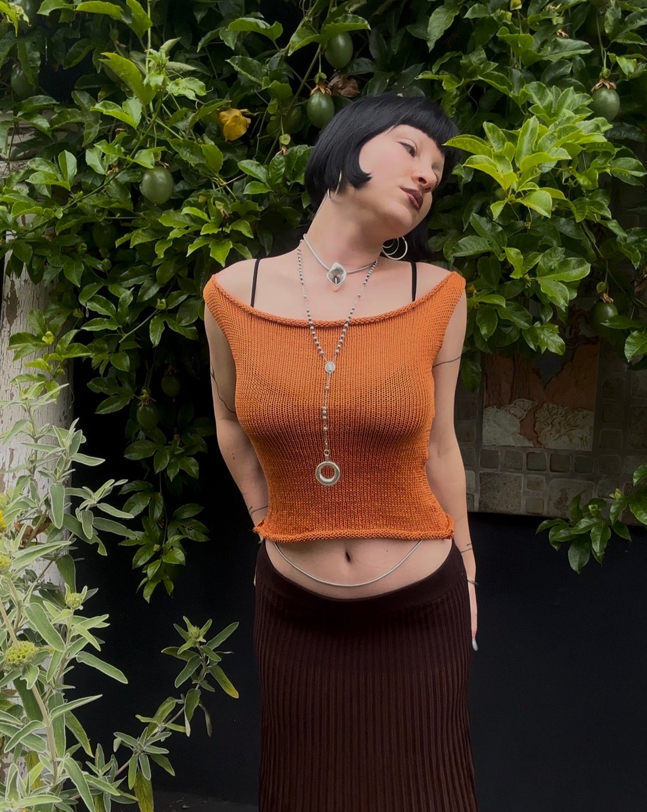 Fucula Sleeveless Top Knitting Pattern