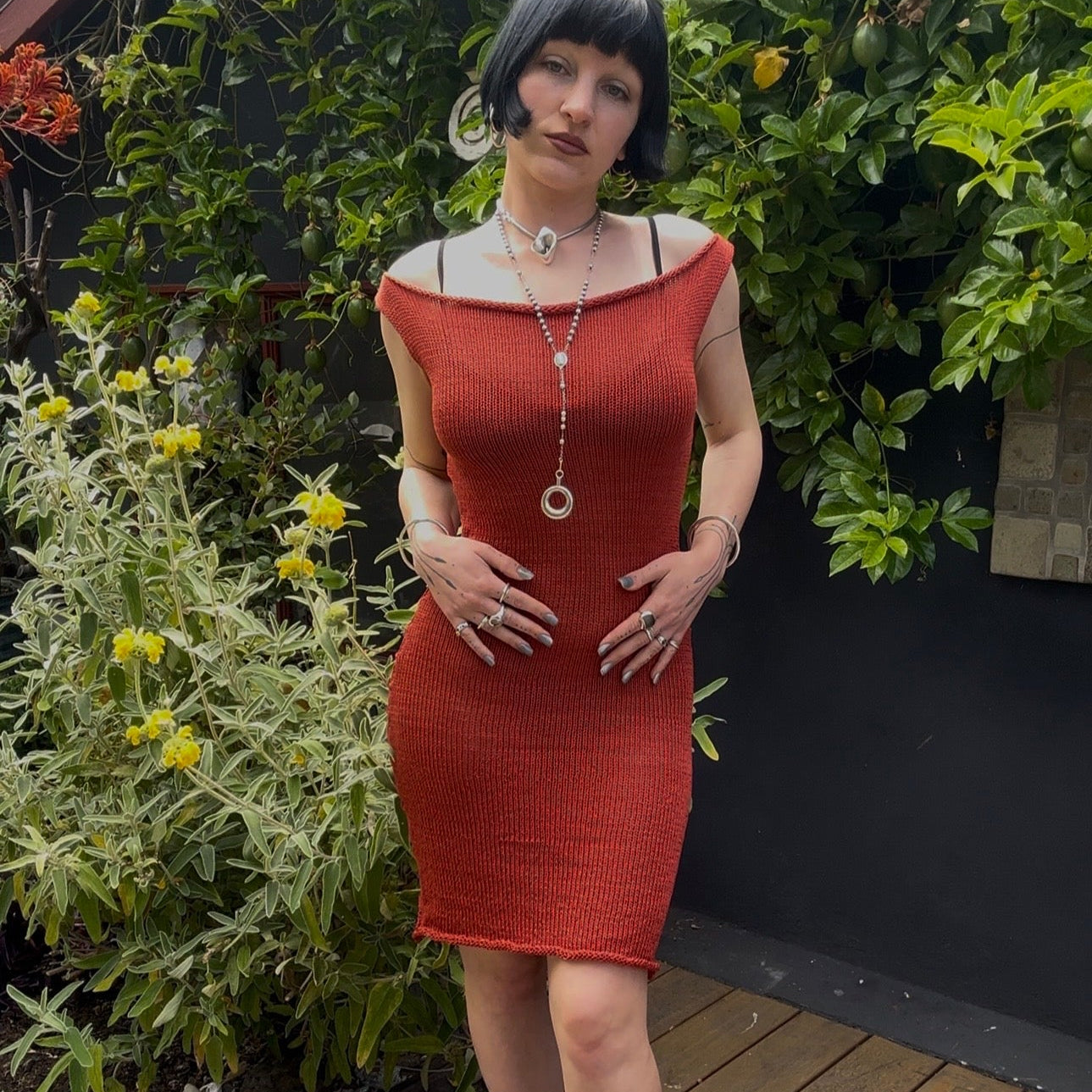 Haematera Midi Dress Knitting Pattern