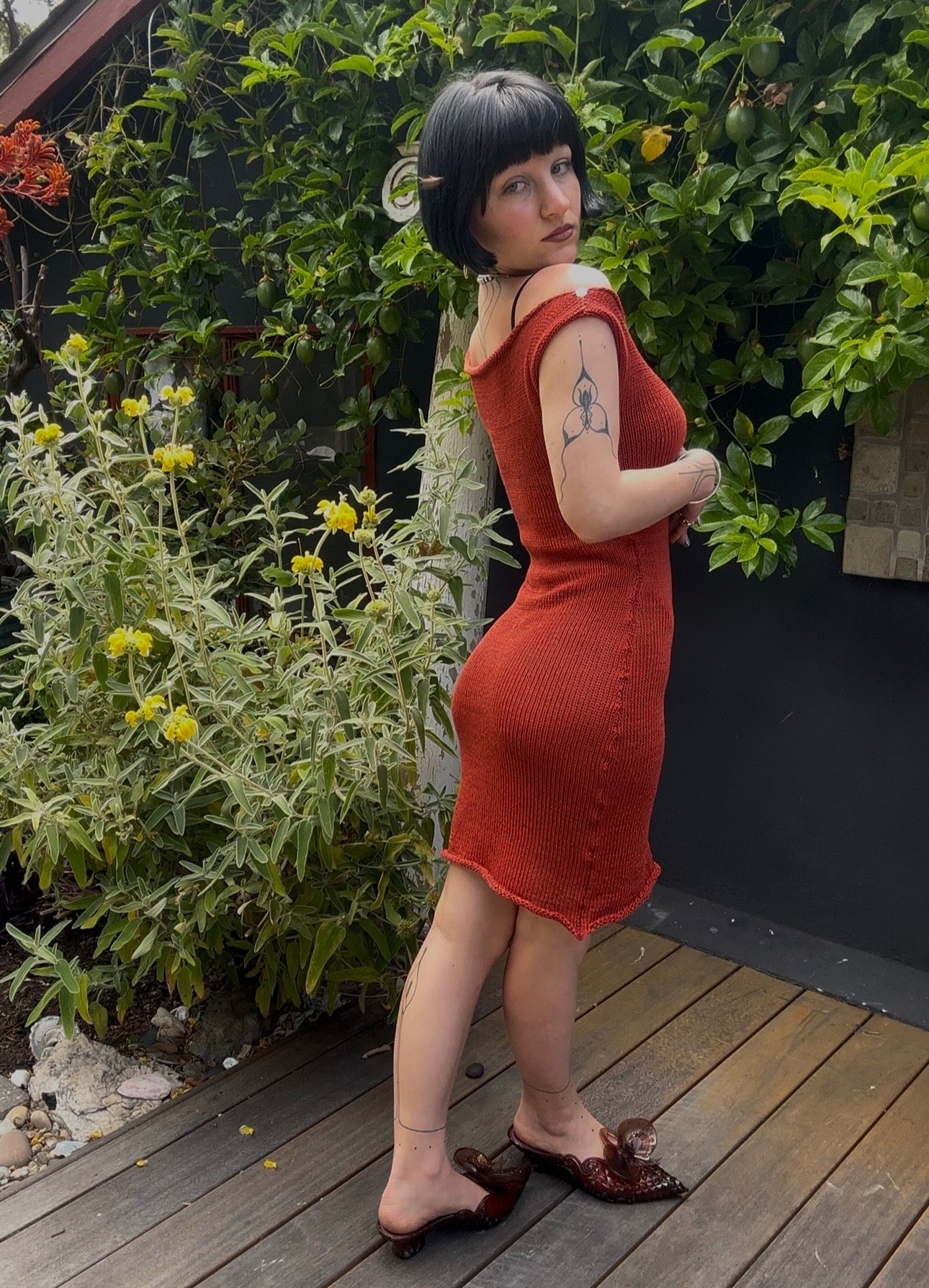 Haematera Midi Dress Knitting Pattern