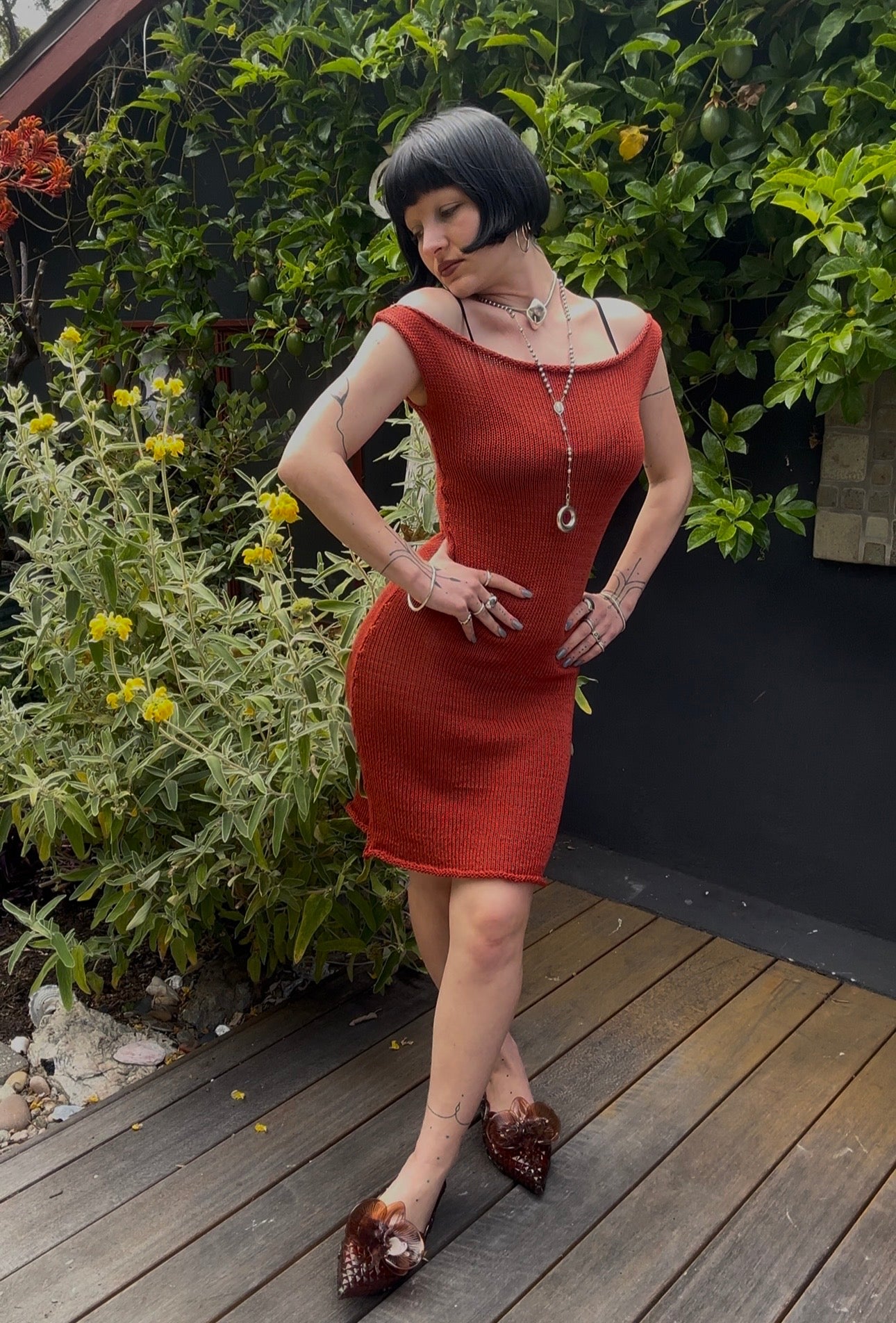 Haematera Midi Dress Knitting Pattern