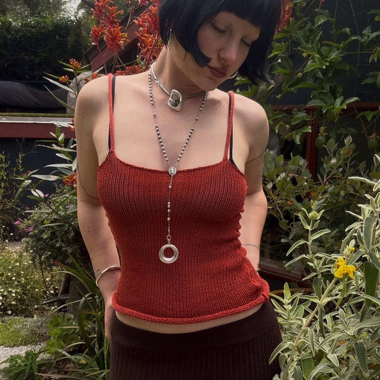 Temenis Tank Top Knitting Pattern