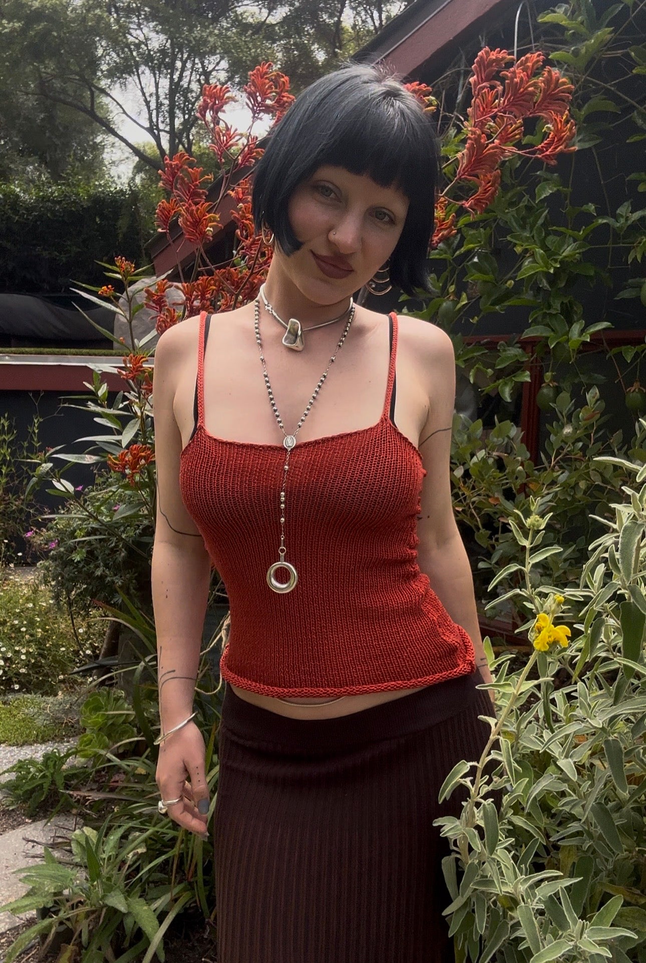 Temenis Tank Top Knitting Pattern