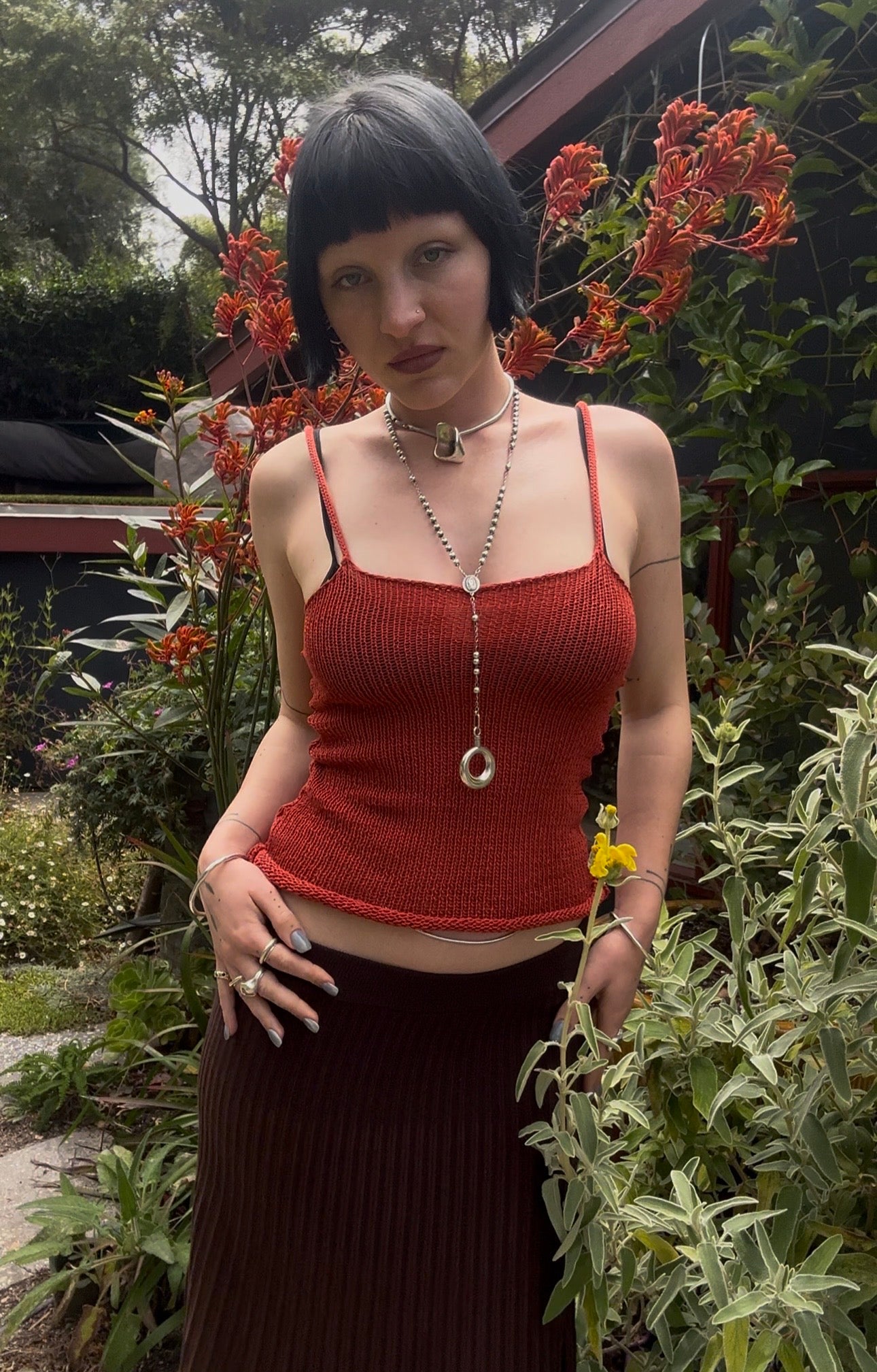 Temenis Tank Top Knitting Pattern