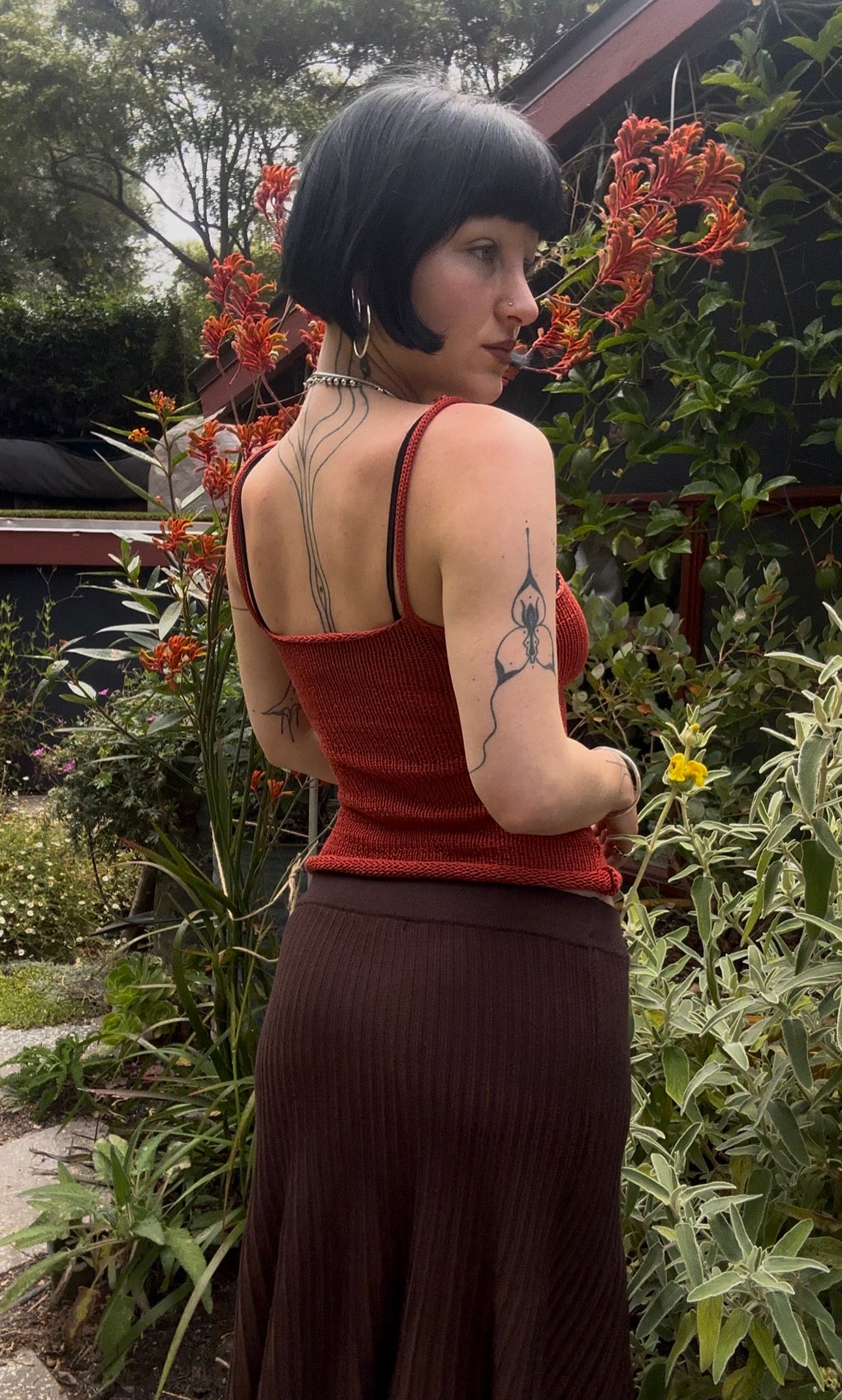 Temenis Tank Top Knitting Pattern