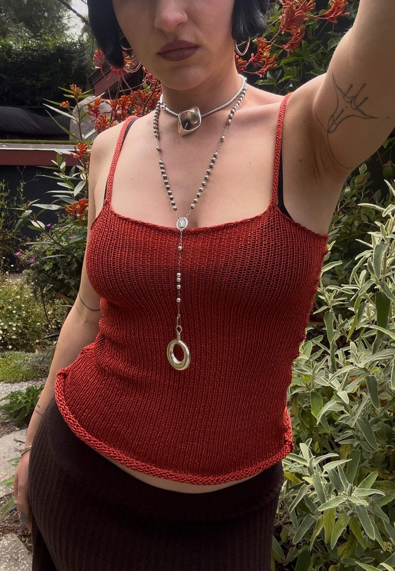 Temenis Tank Top Knitting Pattern