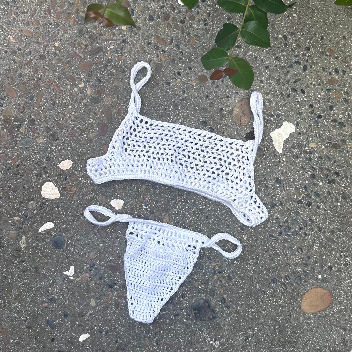 Uni Mesh Bralette Crochet Pattern