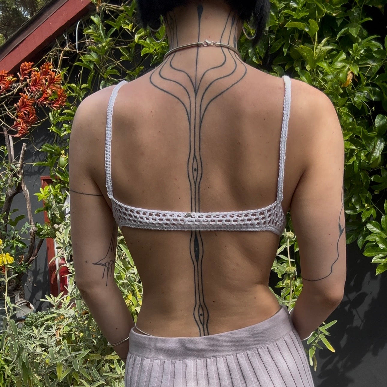 Uni Mesh Bralette Crochet Pattern