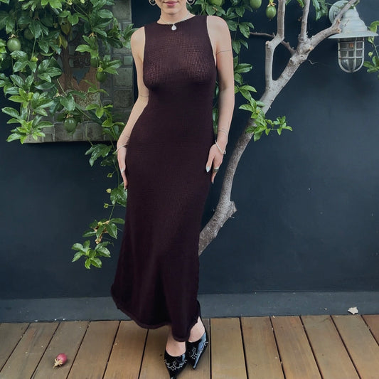 Coeini Knit Maxi Dress