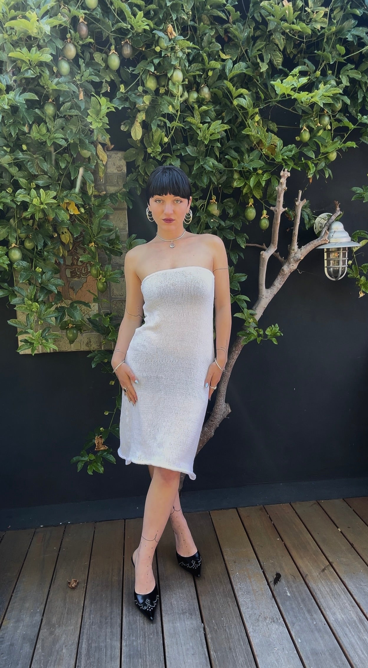 Nephelai Knit Maxi Skirt