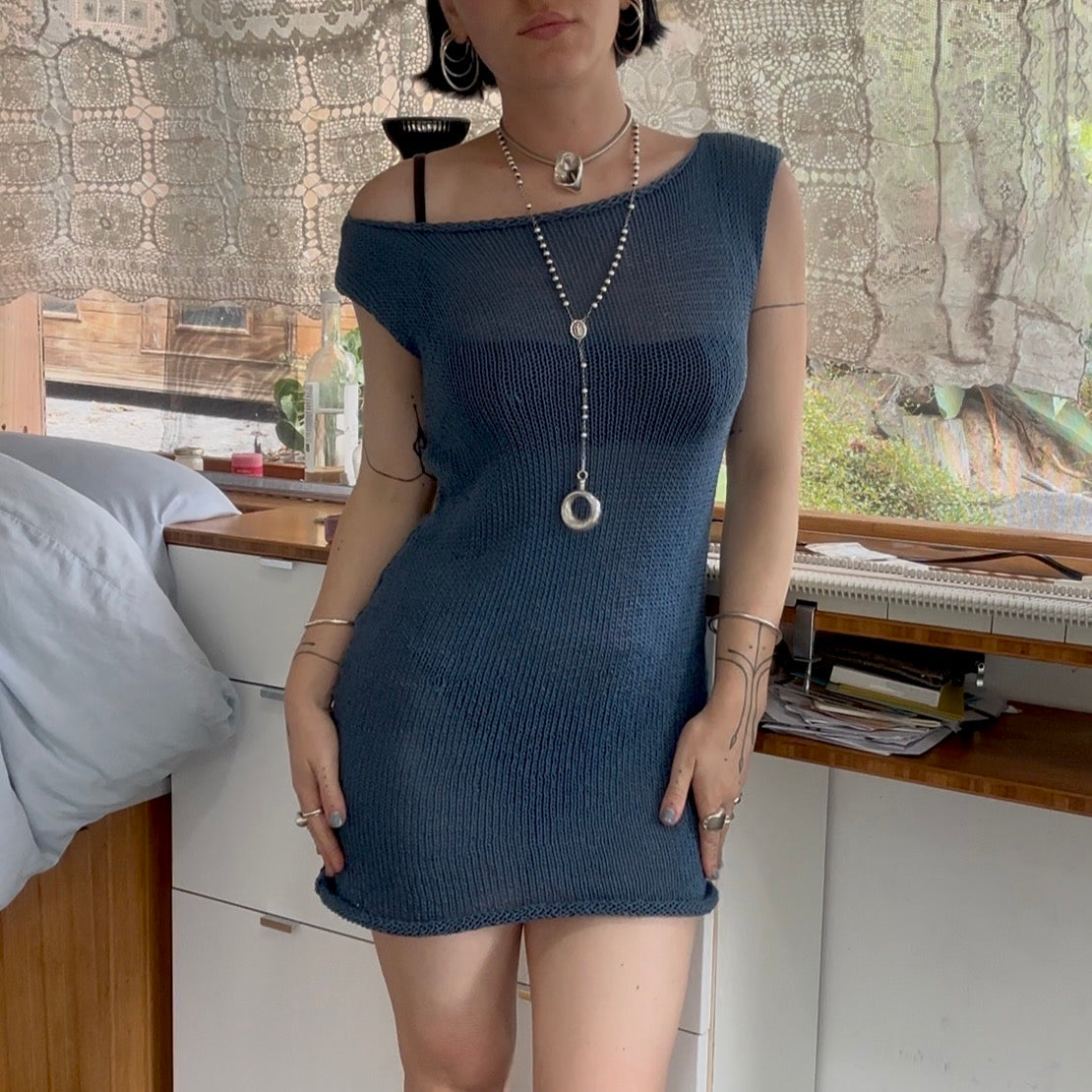 Naiad Knit Mini Dress *