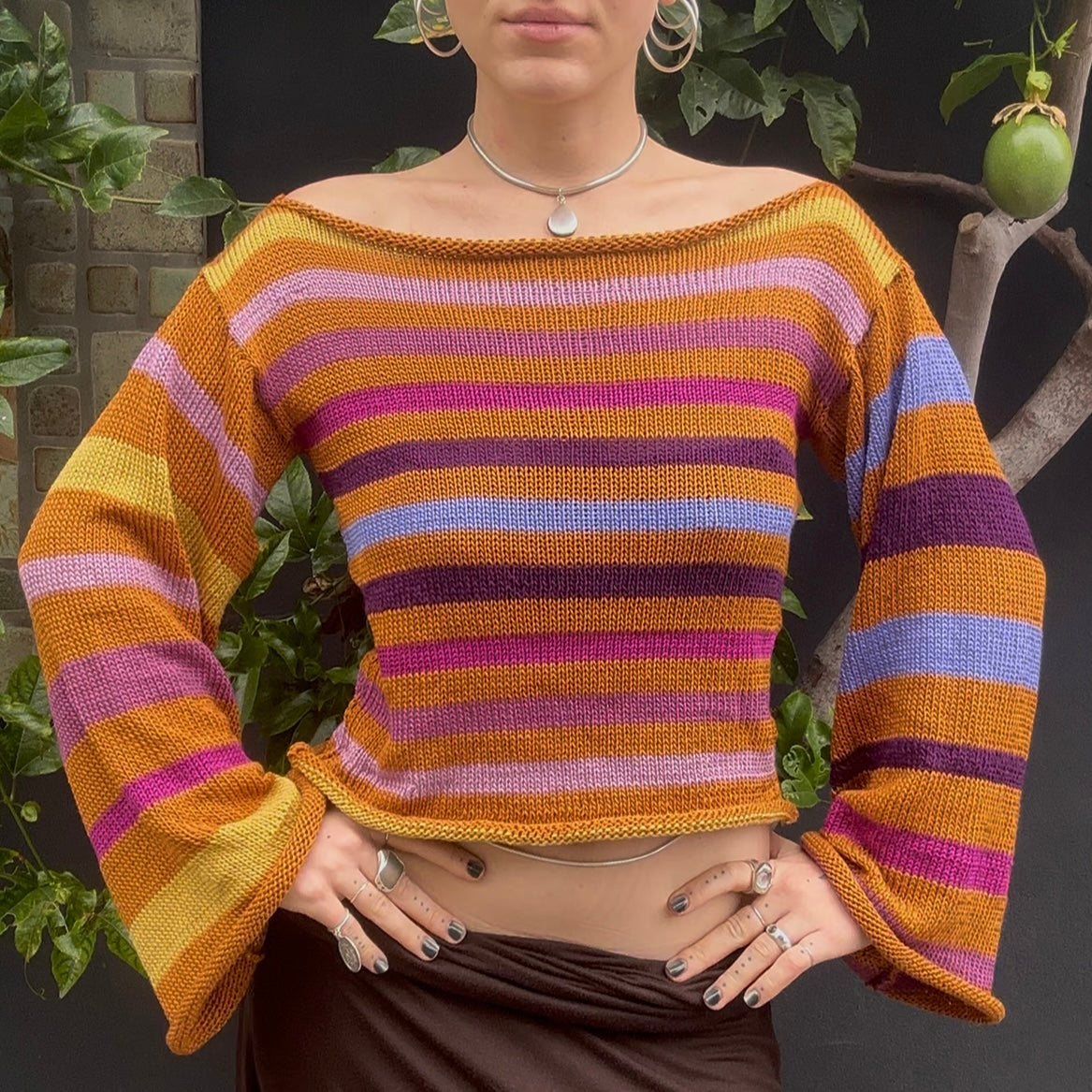 Melitaeini Sweater Knitting Pattern