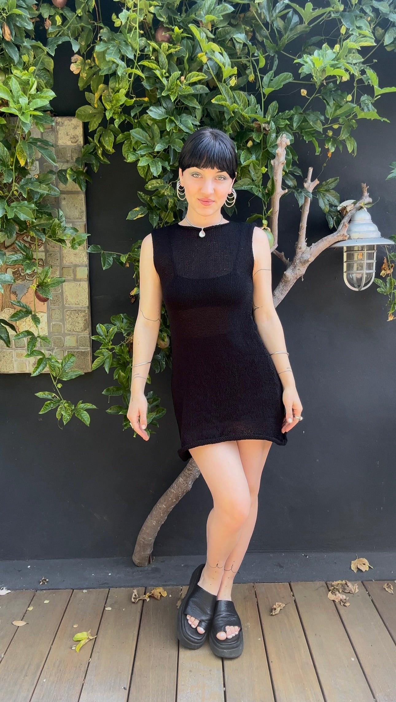 Euxanthe Knit Mini Dress