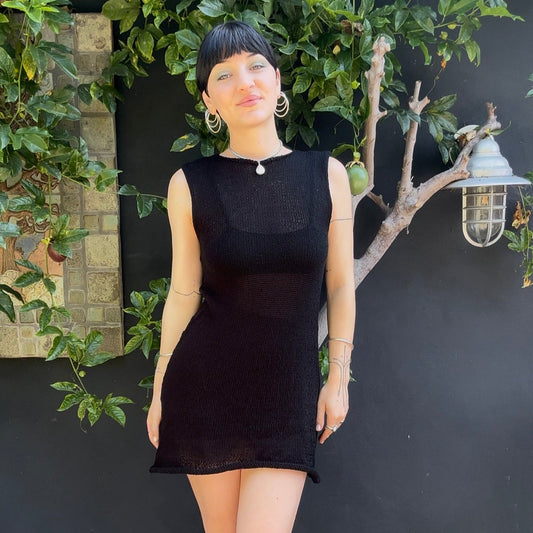 Euxanthe Knit Mini Dress Knitting Pattern