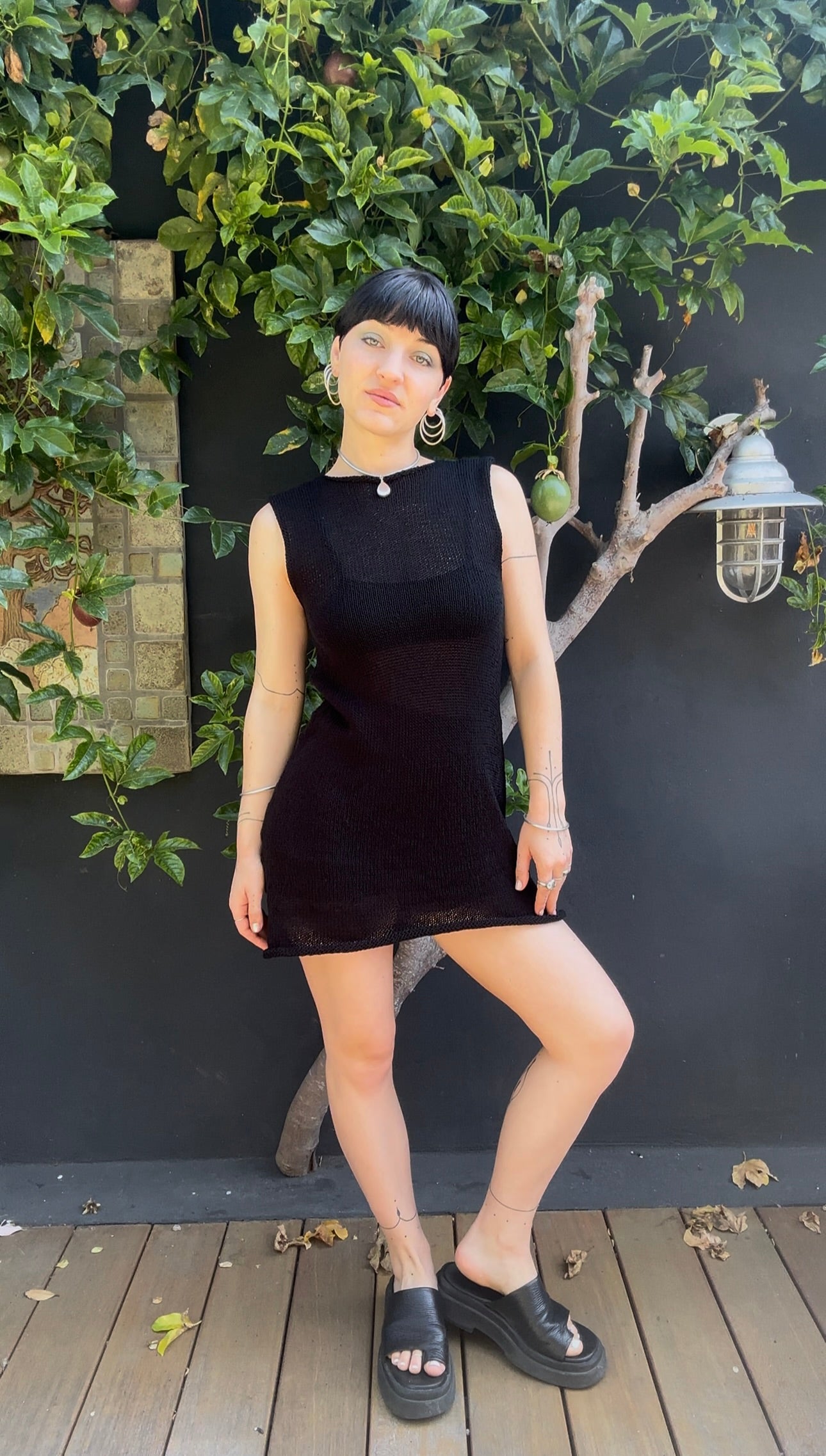 Euxanthe Knit Mini Dress