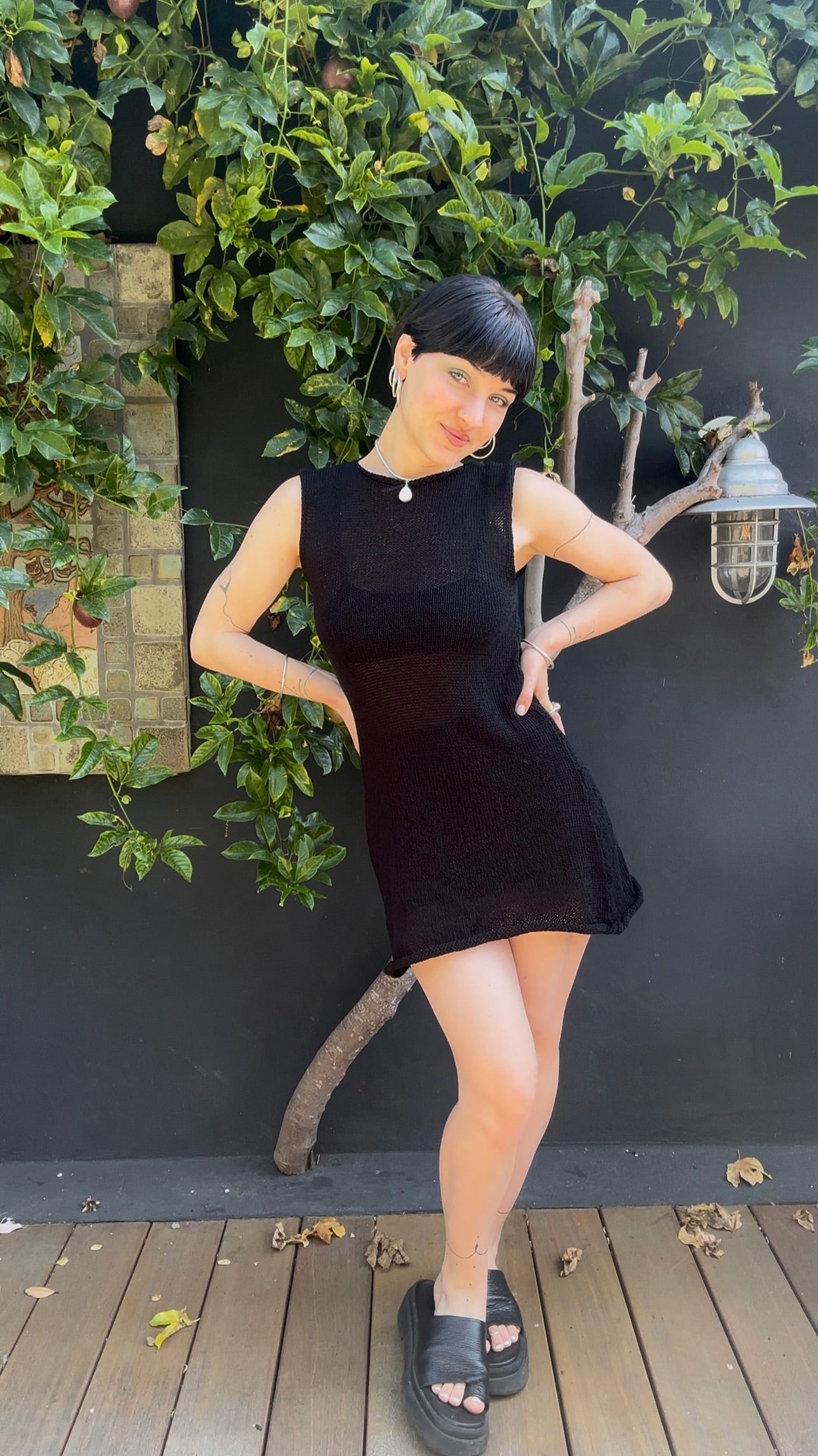 Euxanthe Knit Mini Dress