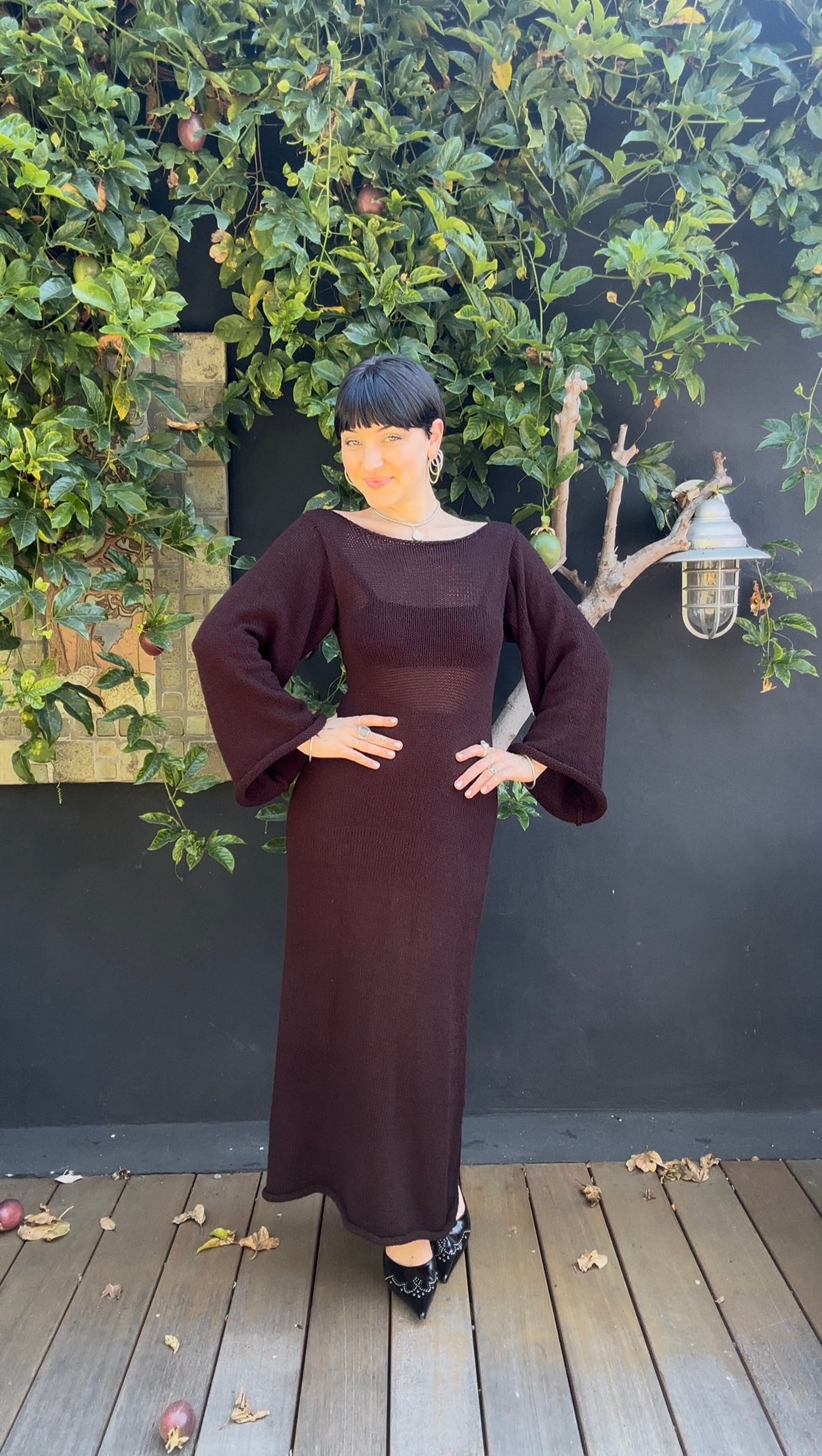 Andromeda Knit Maxi Dress