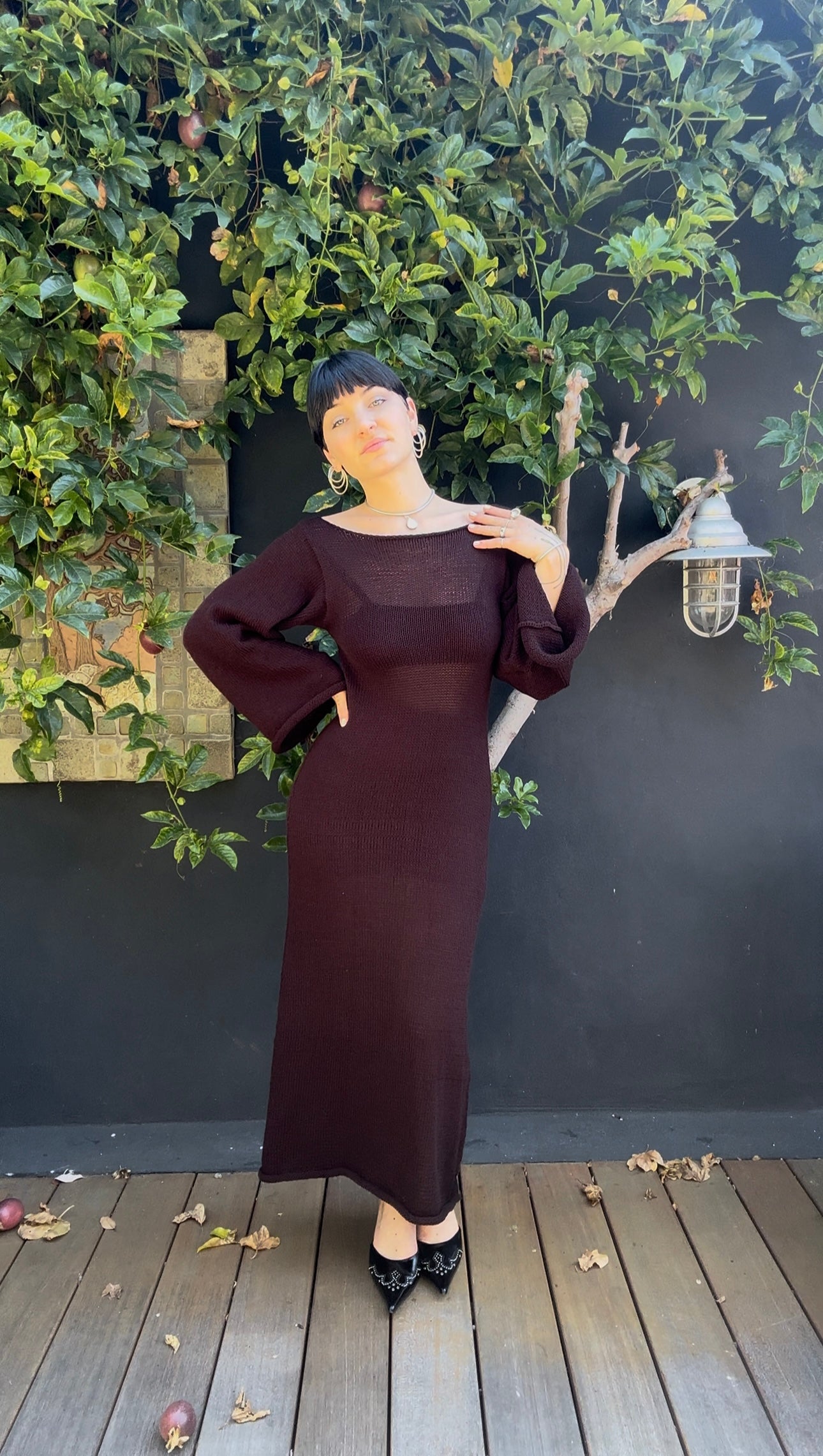 Andromeda Knit Maxi Dress