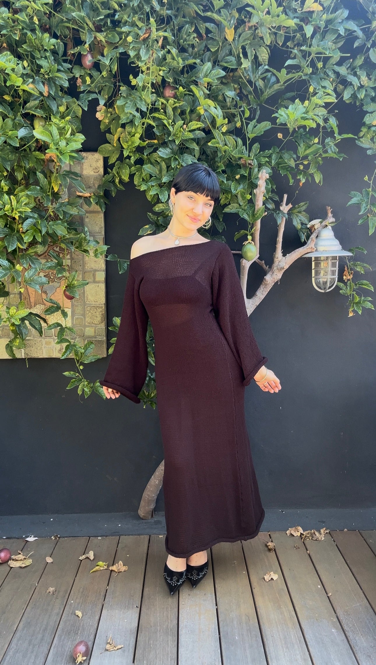 Andromeda Knit Maxi Dress