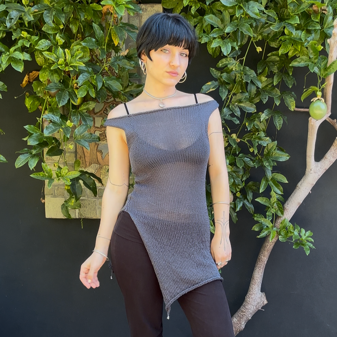 Calinaga Tunic Top Knitting Pattern