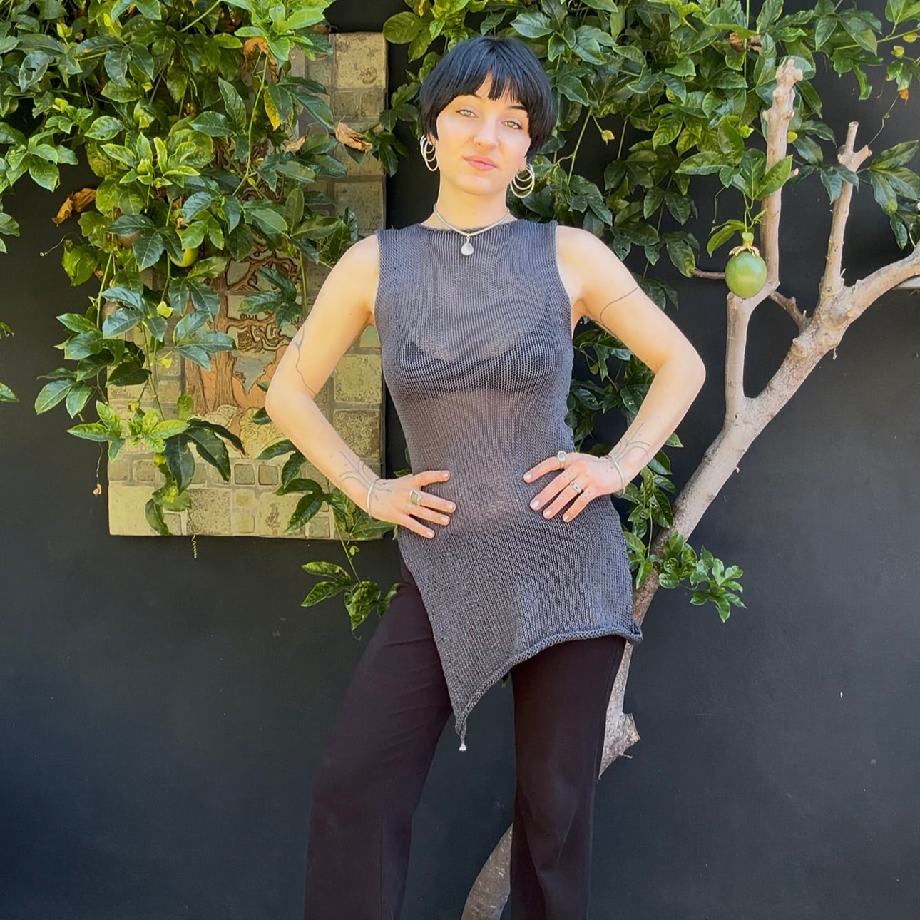 Aborica Tunic Top Knitting Pattern