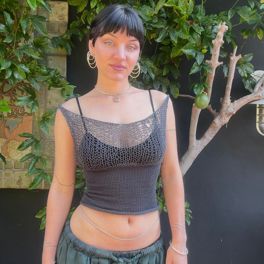 Archimestra Knit Crop Top Knitting Pattern
