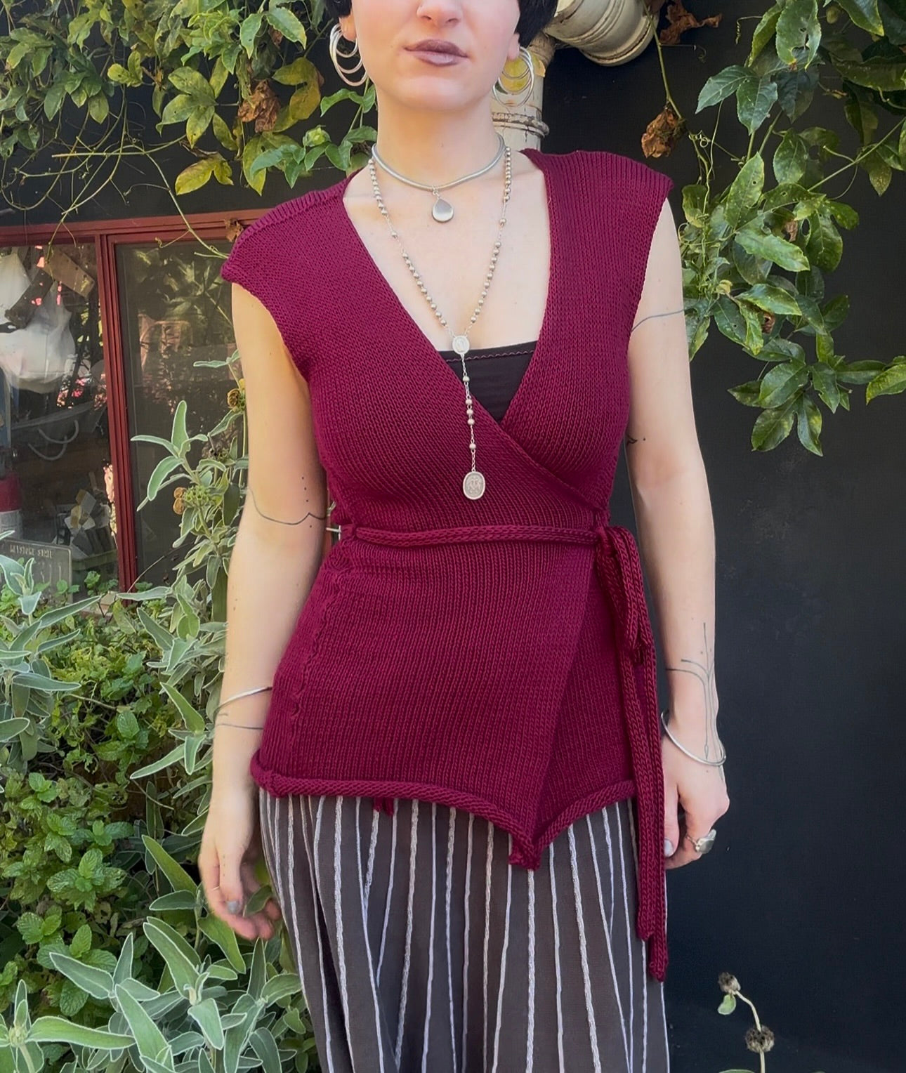 Amaryllis Knit Tunic Top