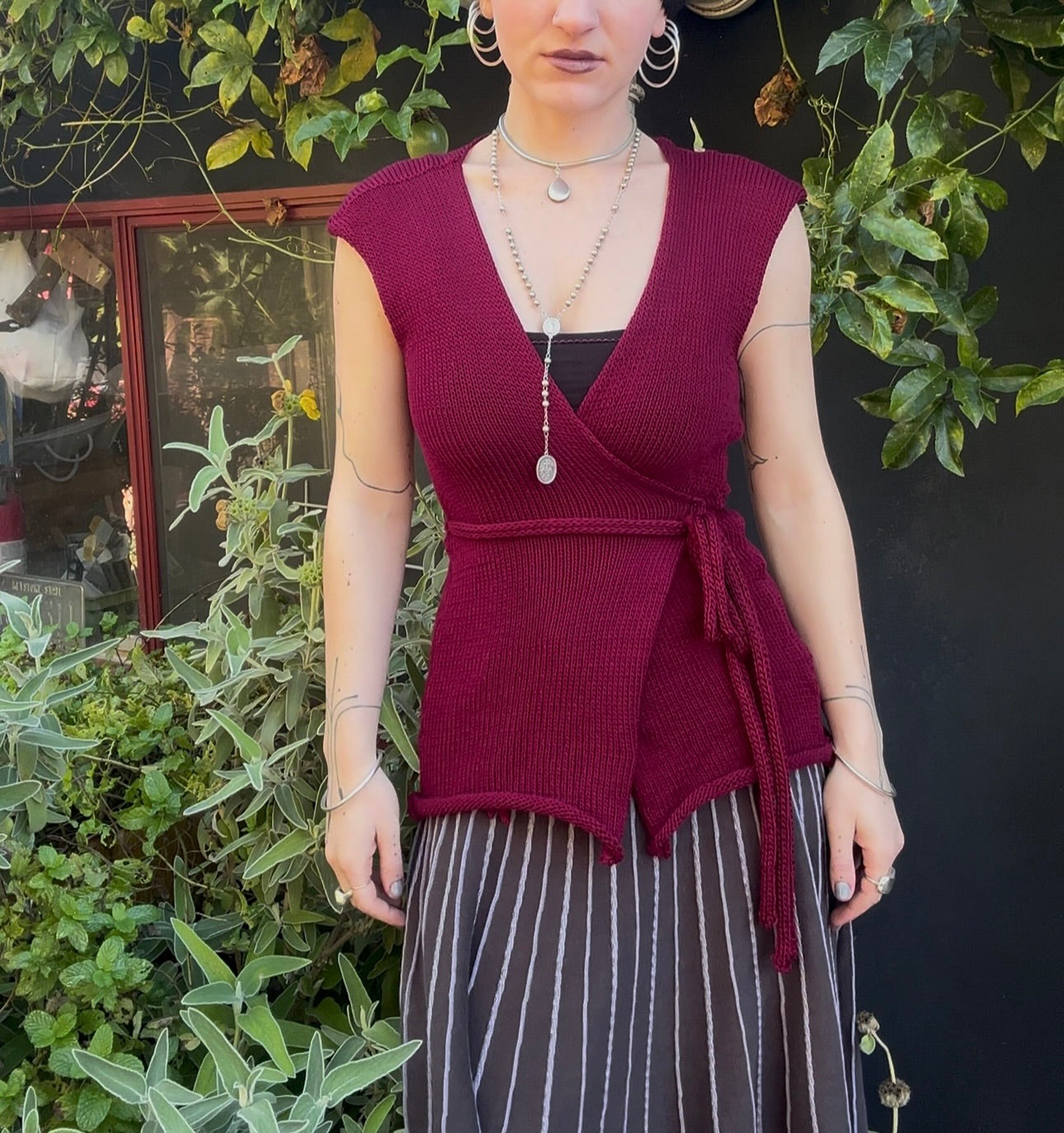 Amaryllis Knit Tunic Top