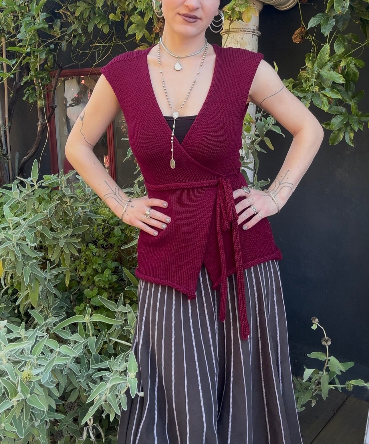 Amaryllis Knit Tunic Top